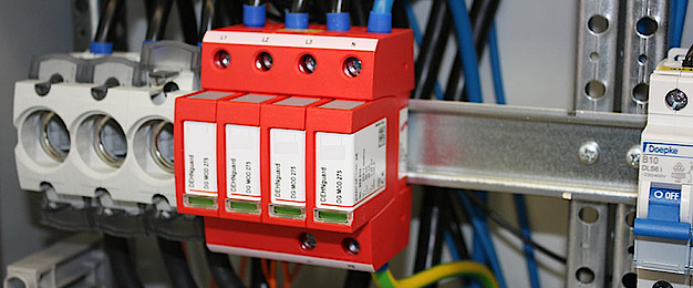Über­spannungs­schutz bei Völker Elektrotechnik in Karlstadt am Main
